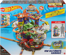 Load image into Gallery viewer, Ultimate City Toy Garage with T-Rex &amp; 100+ Vehicle Parking – Fun Racing Playset