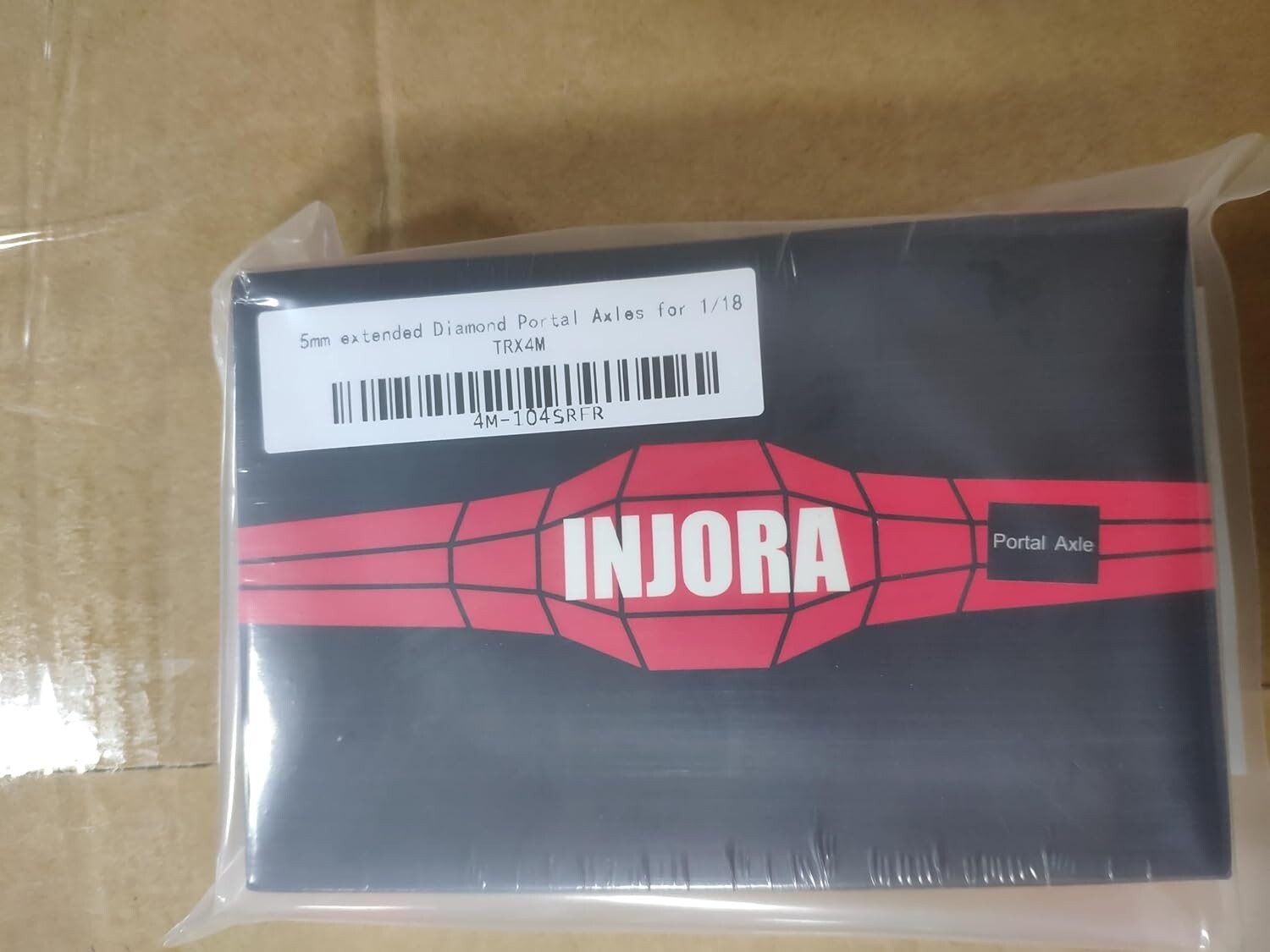 5mm Diamond Portal Axles with Lay Down Servo Mount for 1/18 RC Crawler Upgrade