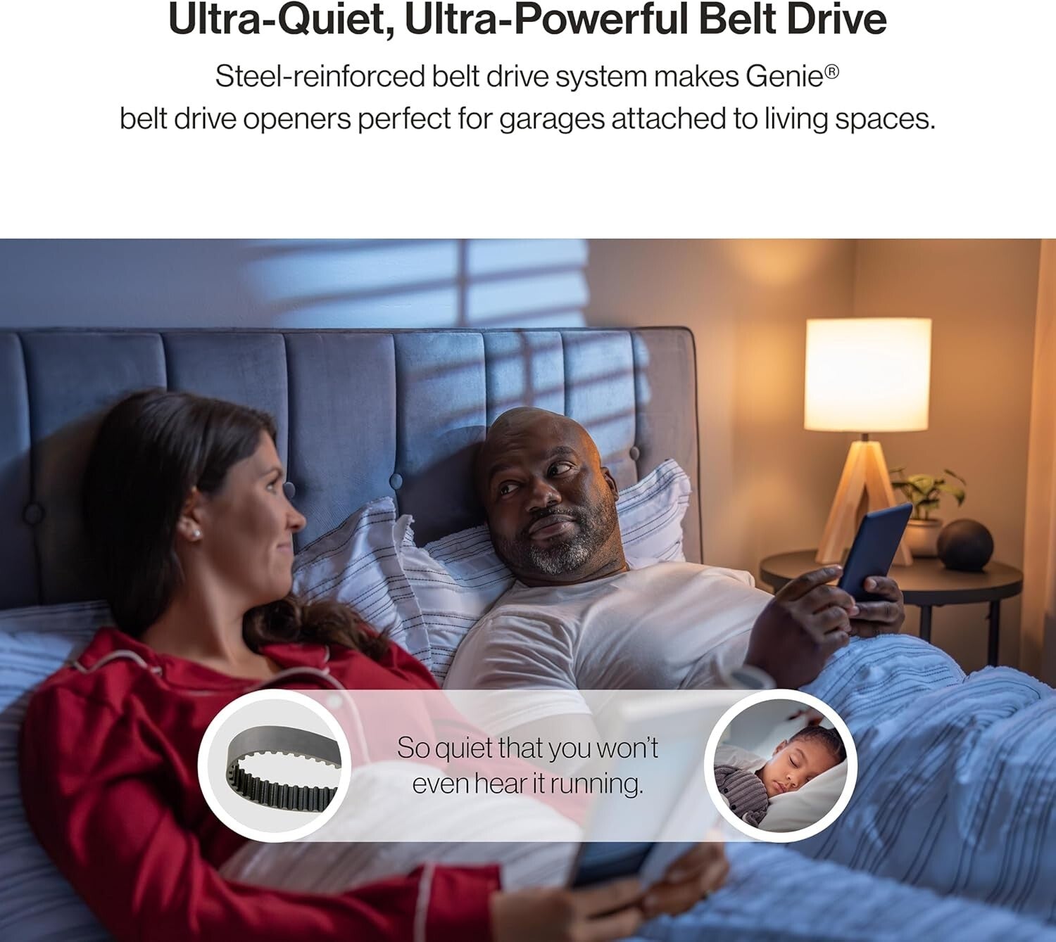 Smart Garage Door Opener with Safety Sensors & Voice Control - Easy Installation