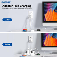 Load image into Gallery viewer, UL Certified USB Outlet, 10-Pack - 30W 3-Port Charging Solution for Modern Homes