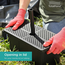 Load image into Gallery viewer, Compact Pond Filter System with Bio-Balls and Dual Filters for Clean Water