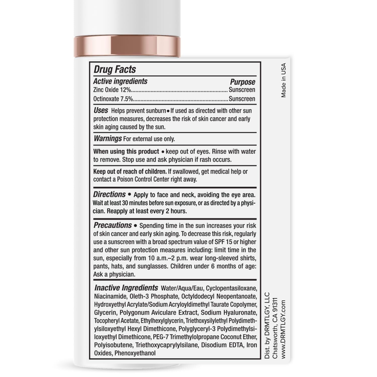 All-In-One Tinted Moisturizer with SPF 46 - Lightweight, Glow-Enhancing Formula