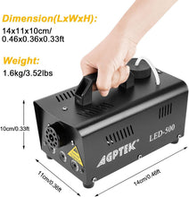 Load image into Gallery viewer, Automatic Spray Smoke Machine with Colorful LED Effects and Remote Control