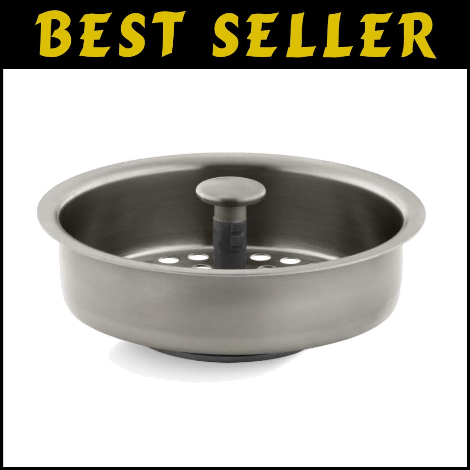 Customizable Duostrainer Sink Strainer with Vibrant Finish - Fits 3-4 Inch Sinks