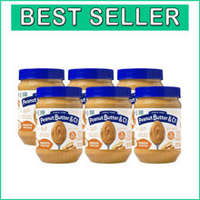 Load image into Gallery viewer, Smooth Operator Vegan Peanut Butter - Non-GMO &amp; Gluten Free, 28 Oz, Pack of 6