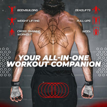 Load image into Gallery viewer, Premium 2 Finger Vegan Hand Grips for Gymnastics &amp; Cross Training - X-Large