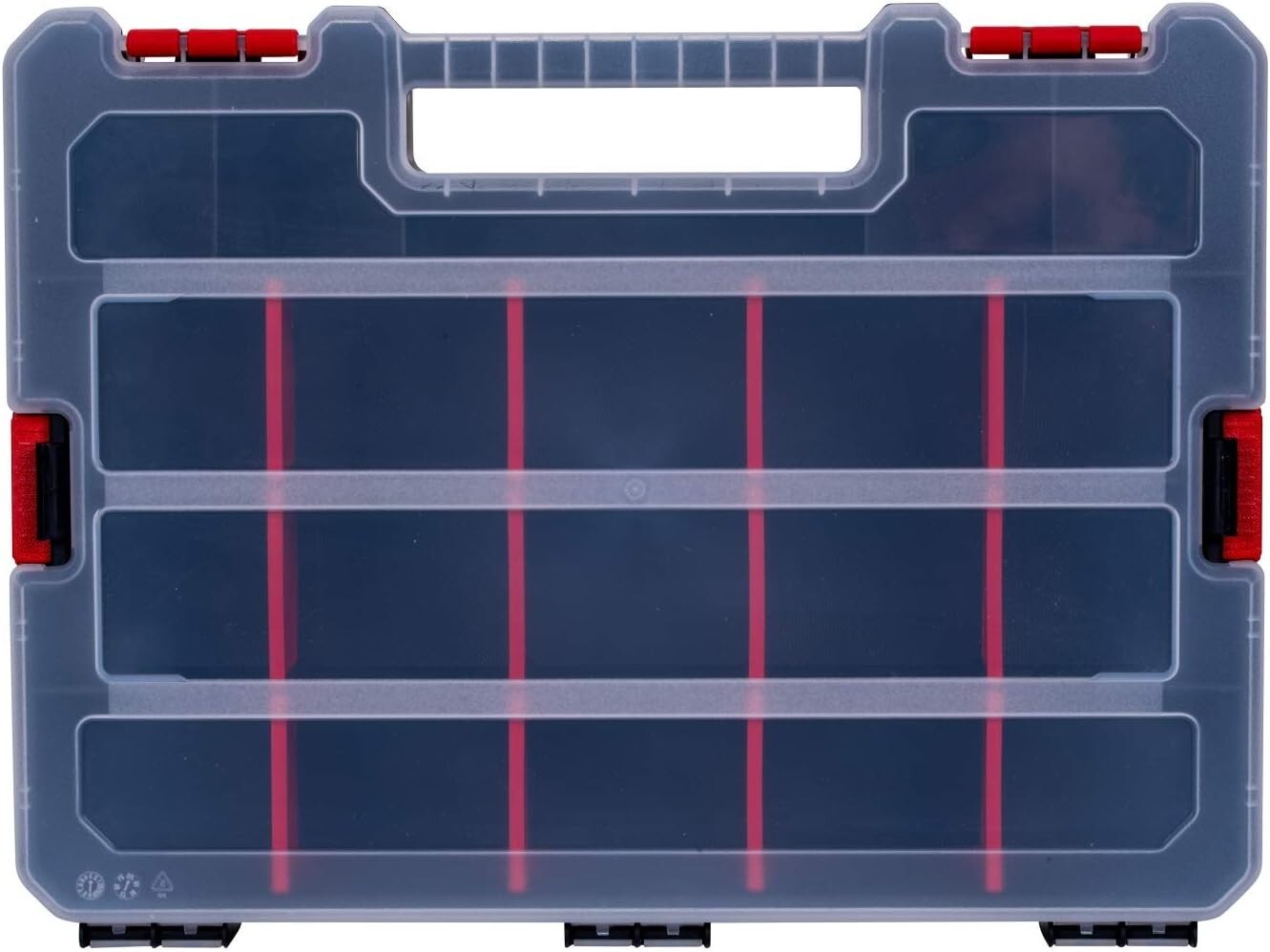 Heavy-Duty 20-Compartment Small Parts Storage Box – Perfect for Garage & Crafts
