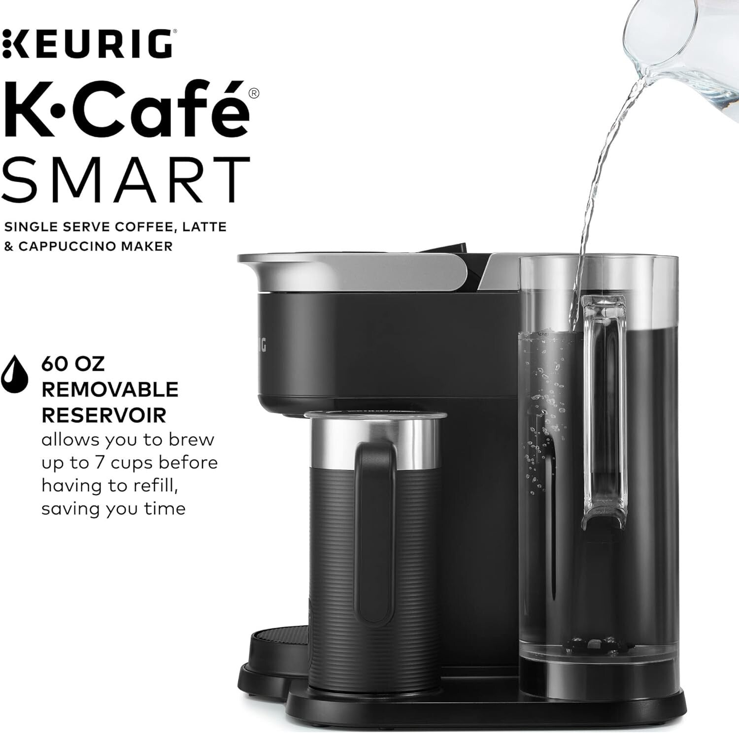 WiFi Enabled K-Cafe Coffee Brewer with MultiStream Technology - Modern Design