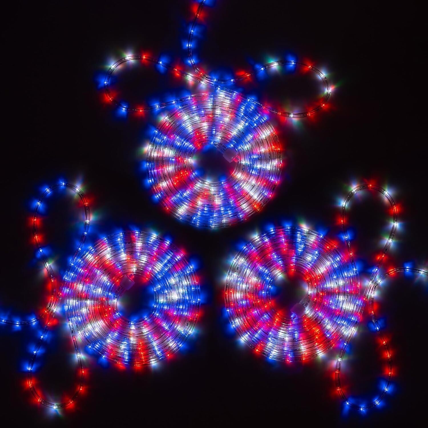 100ft Color Changing LED Rope Light with 1152 LEDs & Remote - Waterproof Flex...