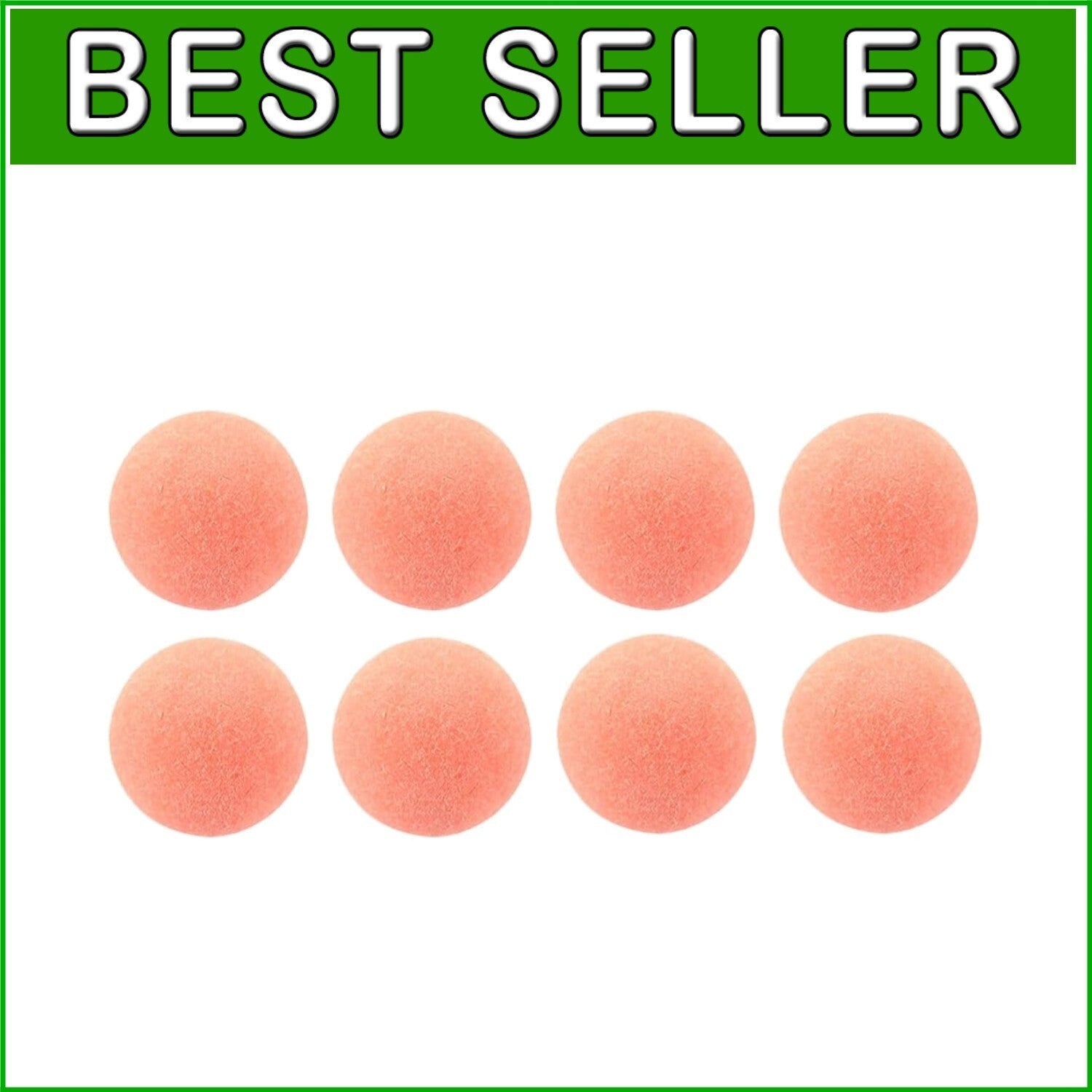 8 Premium Urethane Foosball Balls - Near Perfect Roundness for Tournaments
