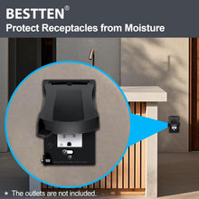 Load image into Gallery viewer, Versatile 10-Pack Outdoor Electrical Covers with Dust &amp; Moisture Protection
