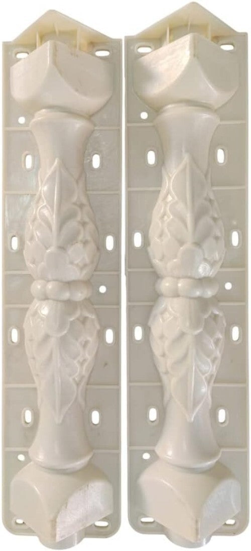 Durable PVC Balustrade Mold for Garden & Patio - Easy DIY Casting Solution