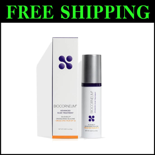 Advanced Silicone Scar Treatment Gel with SPF 30 - Fast-Drying & Water-Resistant