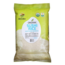 Load image into Gallery viewer, 12 Pounds of Organic California Sushi Rice - USDA/CCOF Certified and Gluten-Free