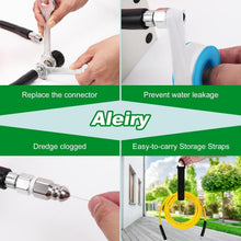 Load image into Gallery viewer, Ultimate High-Pressure Sewer Jetter Kit - 100FT Hose &amp; Accessories Included