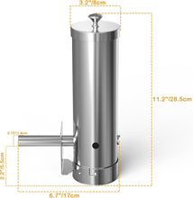 Load image into Gallery viewer, Portable Electric BBQ Smoker - Stainless Steel Cold Smoke Generator with Lid