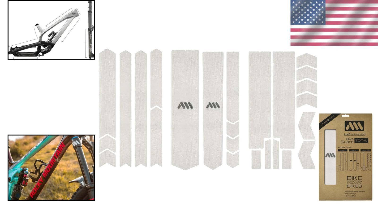 Durable High-Impact Bike Frame Guard - Ultimate Resistance Against Scratches