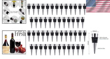 Load image into Gallery viewer, Reusable Zinc Alloy Wine Stoppers - Perfect for Kitchen &amp; Parties, Set of 50