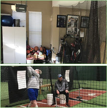 Load image into Gallery viewer, Premium Nylon Sports Netting Barrier - 10'x20'/30'/40' for Baseball and More