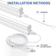 Load image into Gallery viewer, Energy Saving T5 LED Shop Light - 10 Pack, 6500K Brightness, Lightweight Design