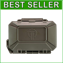 Load image into Gallery viewer, Olive Drab DarkVault Comms Waterproof Case for Phones, GPS, Tools - 7.5x5.5''