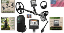 Load image into Gallery viewer, Sturdy Waterproof Metal Detector for Treasure Hunting: Adjustable 19"-59" Length