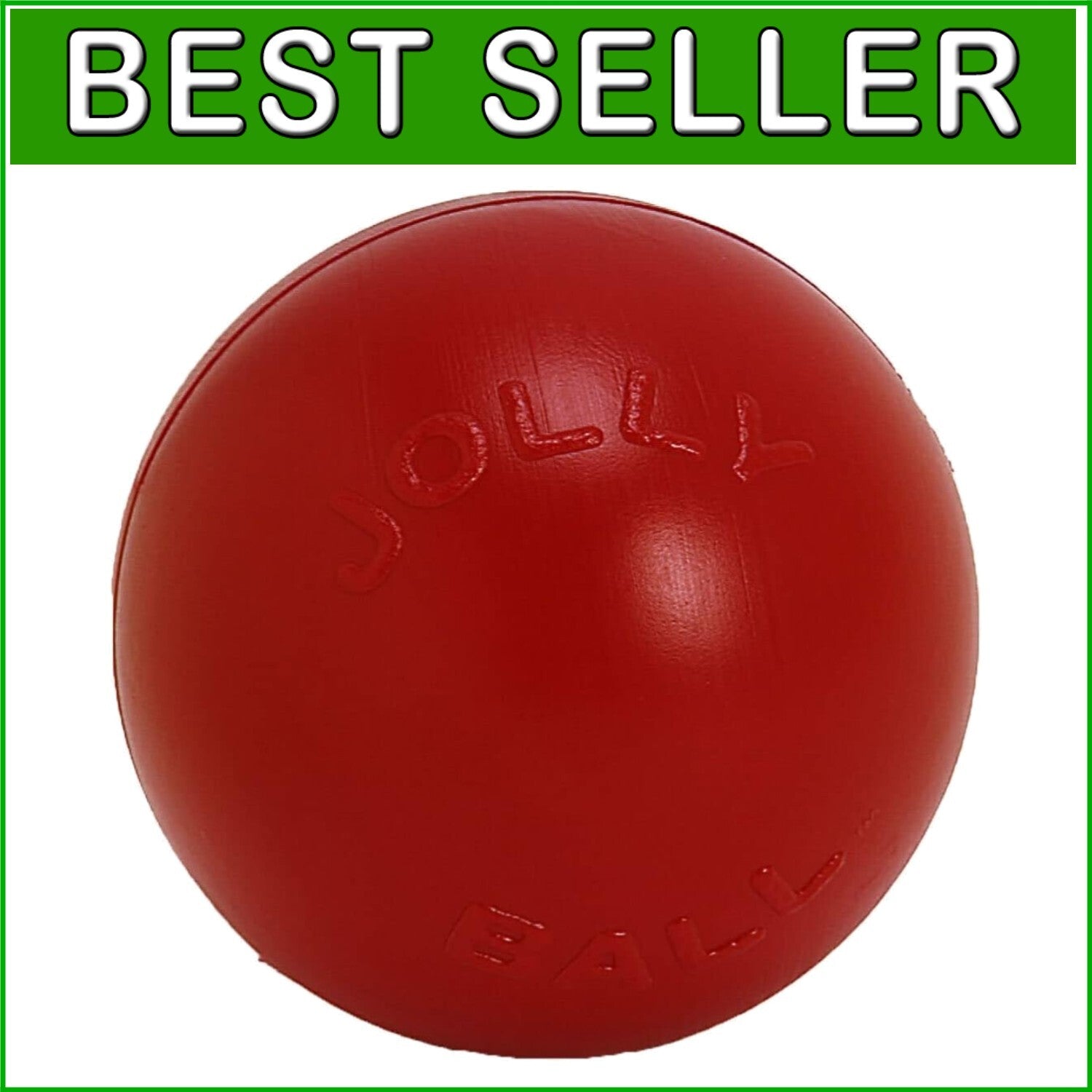 Extra-Large Red Dog Toy Ball – Engaging Push-n-Play Design for Active Breeds