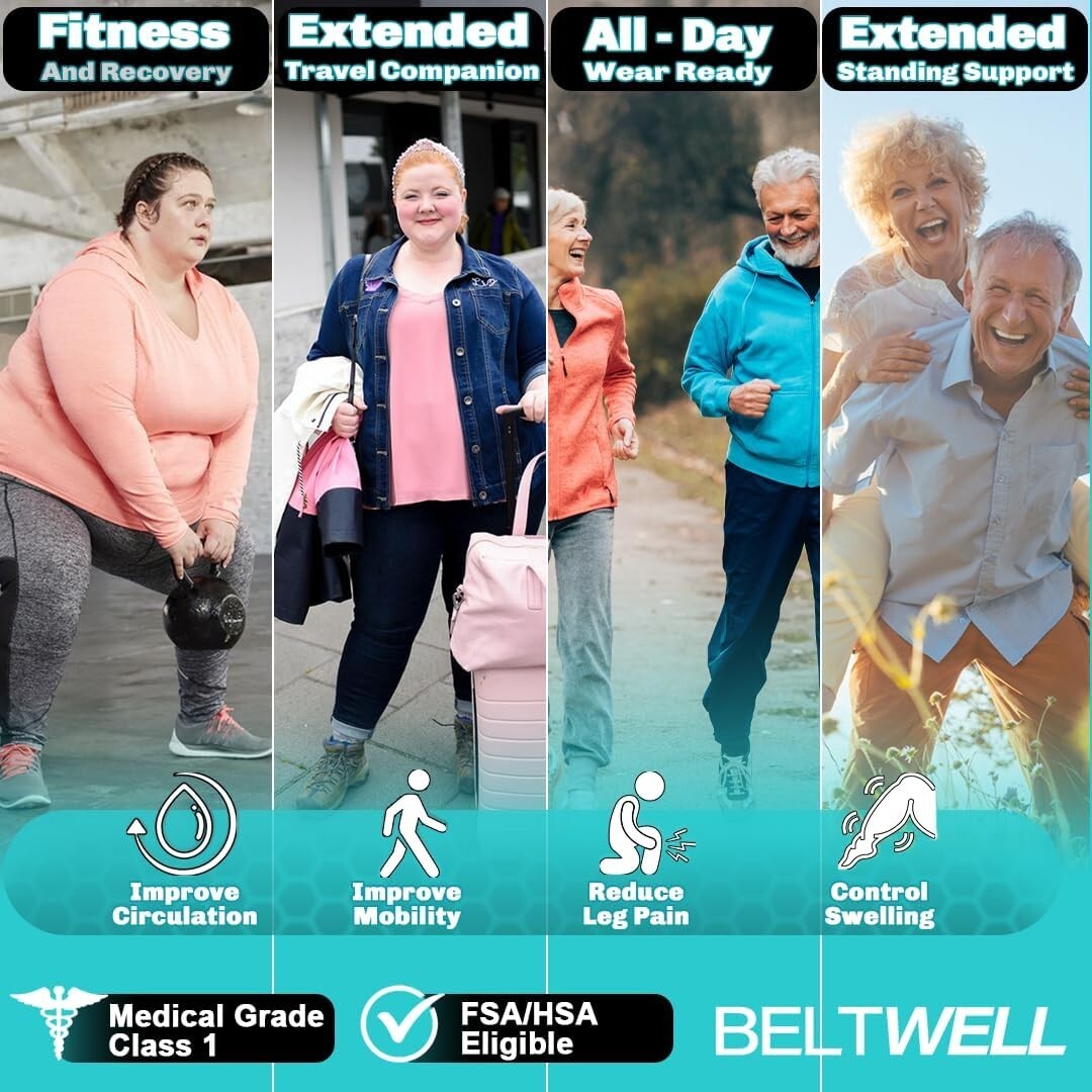 Comfortable and Durable Calf Compression Wrap for Daily Use & Fast Recovery