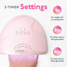 Load image into Gallery viewer, Professional Gel Nail Dryer with Auto Sensor &amp; Removable Base, Stylish Baby Pink