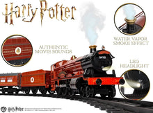 Load image into Gallery viewer, Hogwarts Express Battery-Powered Train Set with Sound, Smoke &amp; Light Effects