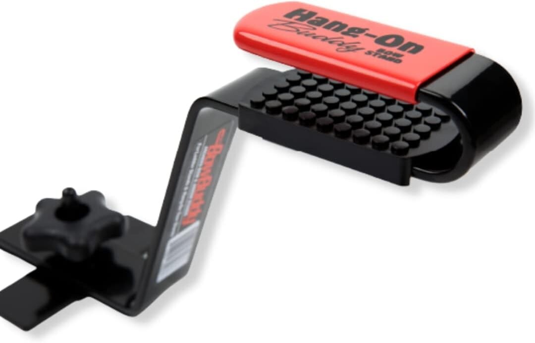 Durable Hi-Profile Bow Holder for Compound & Crossbows - Tree Stand Accessory