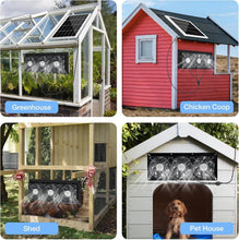 Load image into Gallery viewer, Complete 3 Fan Solar Ventilation Kit with IP67 Protection for Outdoor Spaces