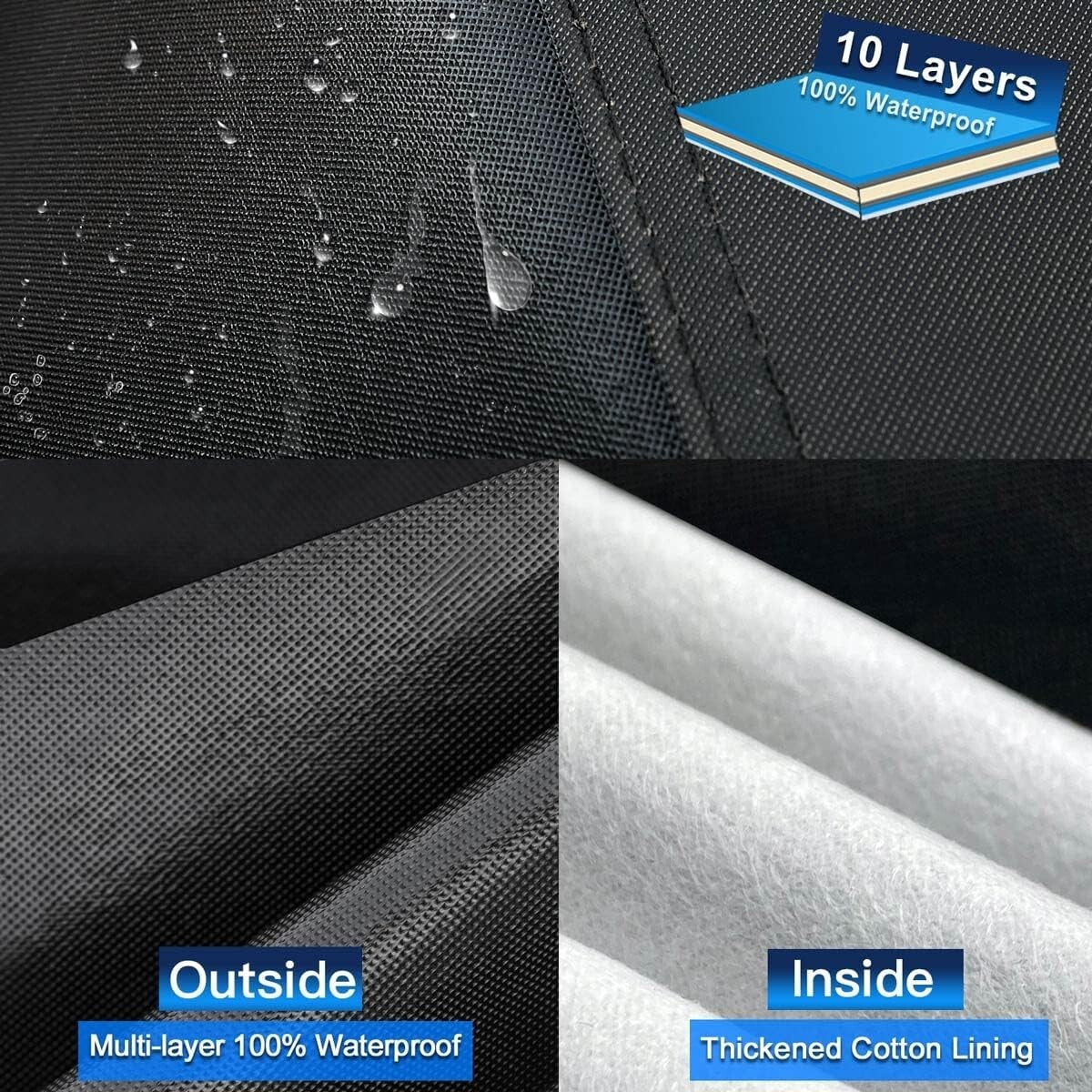 Complete Protection Car Cover for SUVs - Resilient Against UV, Snow, and Dust