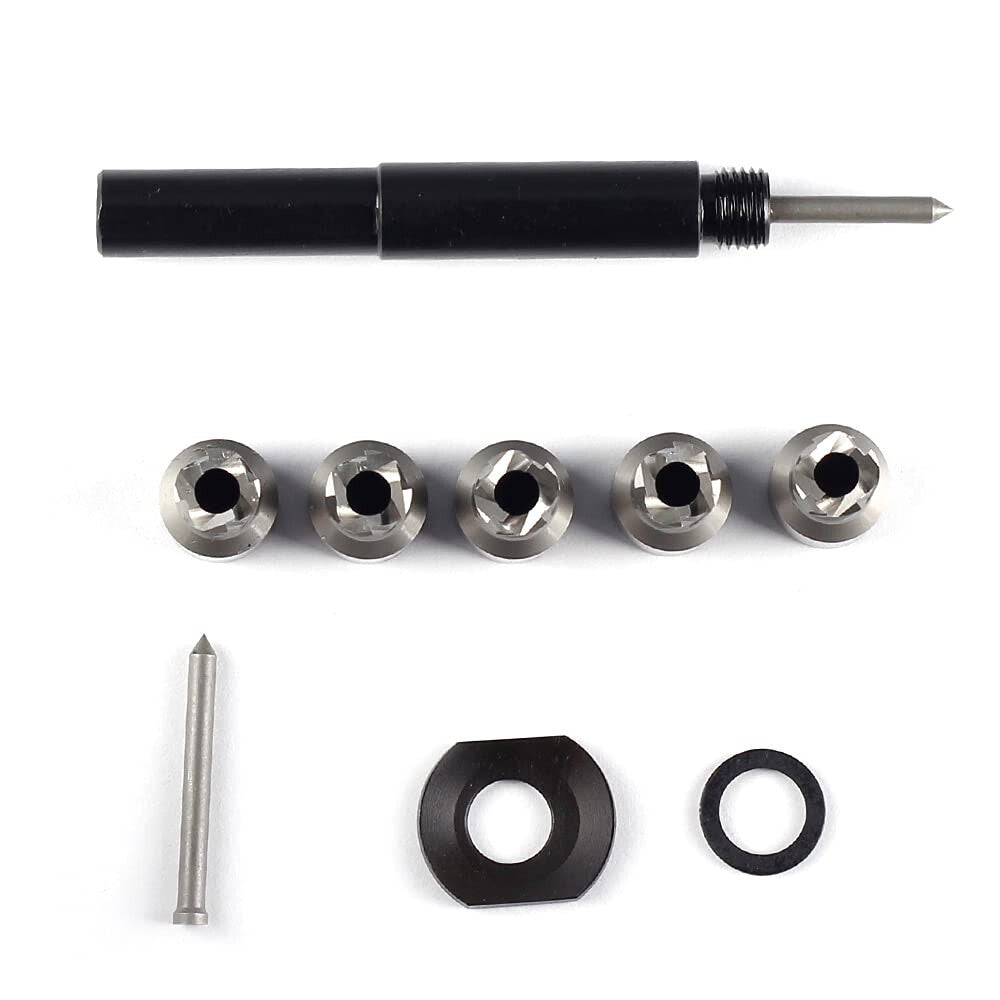 5-Pack 3/8 Inch Spot Weld Cutters for Efficient Metal Sheet Hole Drilling