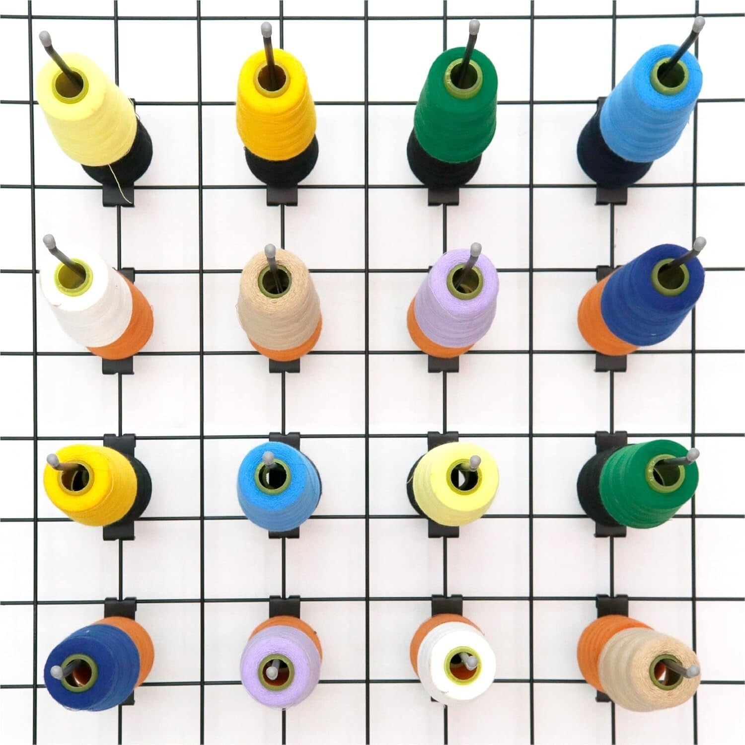 Durable 12-Inch Black Gridwall Hooks - Set of 32 for Smart Organization