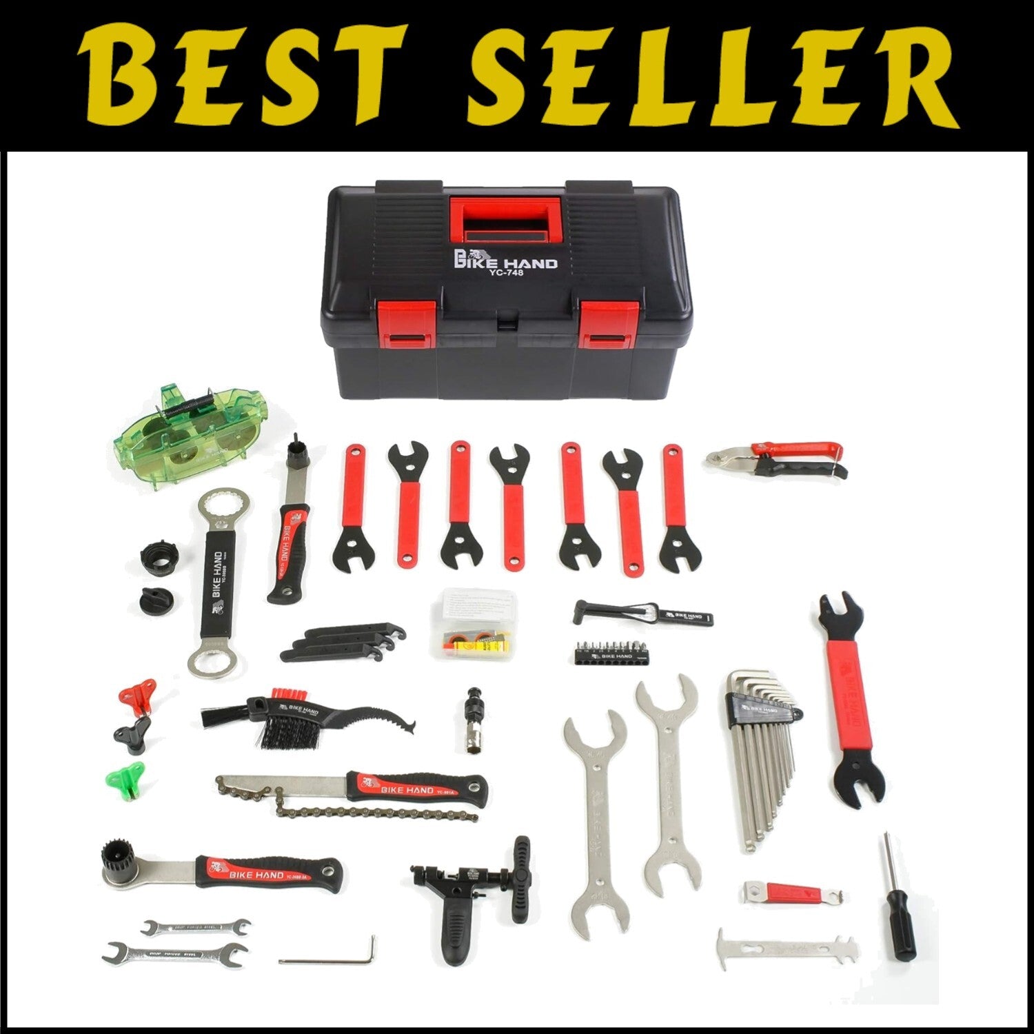 Comprehensive Bicycle Repair Set with Torque Wrench - Home Mechanic's Essential