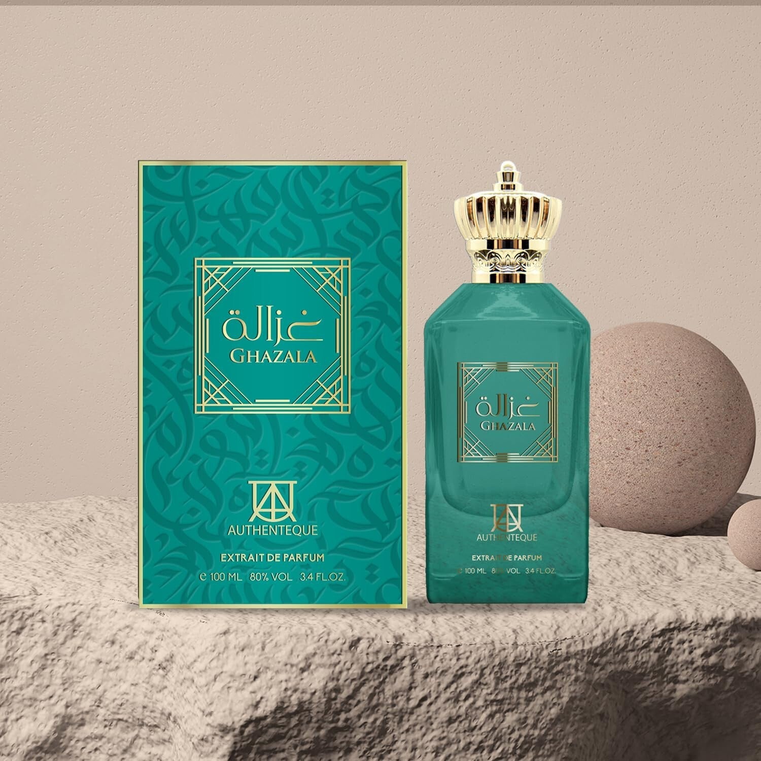 Ghazala 3.4 Fl Oz EDP - Turkish Rose, Peony & Vanilla – Elegant Fragrance