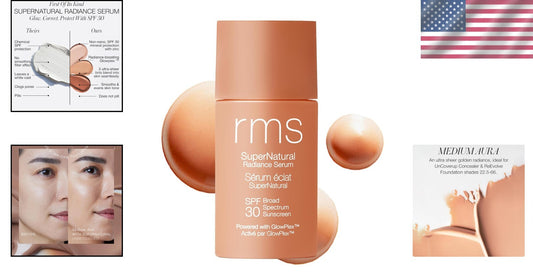 Tinted Mineral Sunscreen SPF 30 - Lightweight & Radiance-Boosting for Face