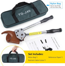 Load image into Gallery viewer, Professional Electrical Wire Cutter with Ratcheting Mechanism - 300 mm² Cutting