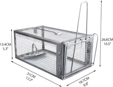 Load image into Gallery viewer, High-Sensitivity Live Chipmunk Traps with Auto Lock - Durable Metal Design