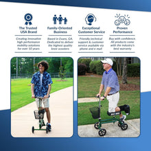 Load image into Gallery viewer, Foldable Knee Rover Scooter for Foot Surgery - Comfort &amp; Control with Basket