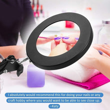 Load image into Gallery viewer, Versatile 5X LED Desk &amp; Clamp Magnifier - Adjustable Light &amp; Glass Lens