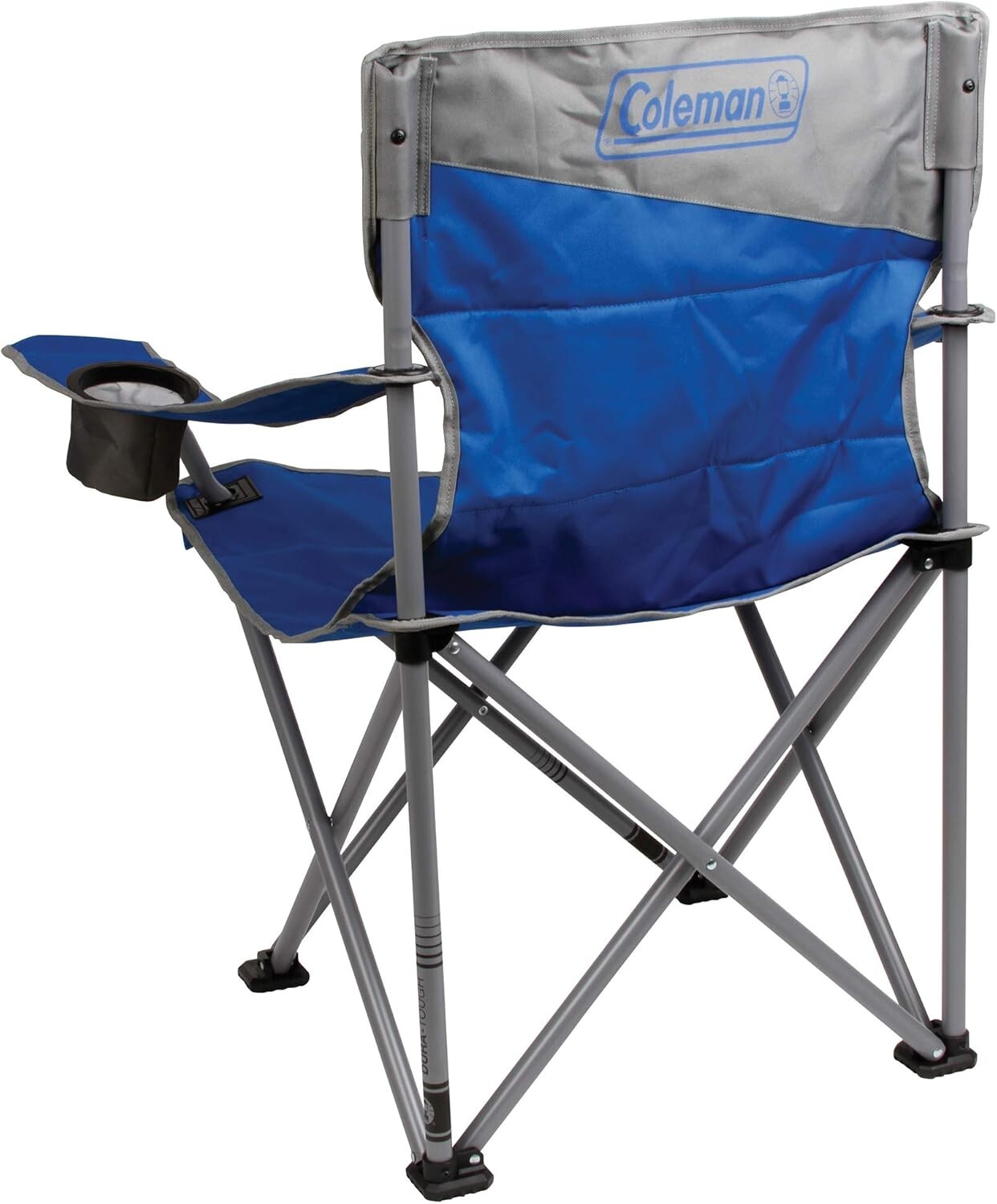 Convenient Quad Camping Chair with Cup Holder & Sturdy Support - 600 lb Capacity