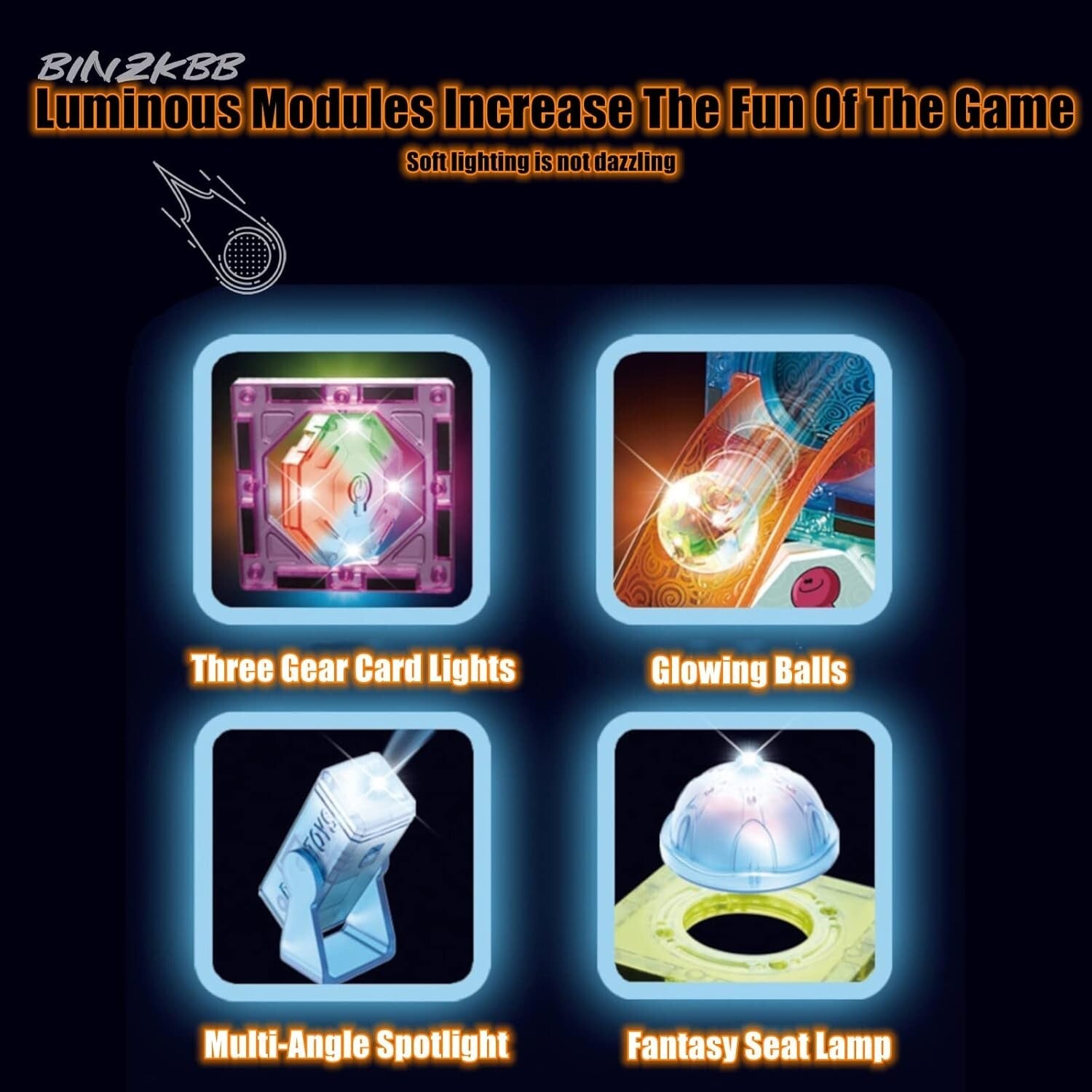 Fun 110 PCS Magnetic Marble Run Set - STEM Building Blocks for 3–10 Year Olds