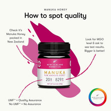 Load image into Gallery viewer, Premium Raw Manuka Honey UMF 20+ MGO 829+ - Enhance Your Health Today!
