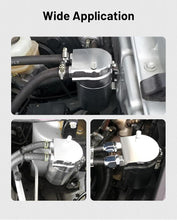 Load image into Gallery viewer, Universal 300ML Aluminum Air Oil Separator with Breather Filter Compatibility