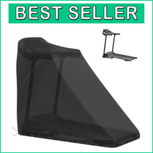 Load image into Gallery viewer, Waterproof Dustproof Zippered Folding Cover for Treadmill - Black, 57"L x 25"W