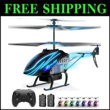 Load image into Gallery viewer, Remote Control Helicopter - Exciting 30 Min Flight &amp; Educational Toy for Kids