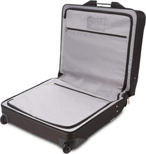 Load image into Gallery viewer, Carry-On Grey Heather Rolling Garment Bag with Hanging Feature for Travel