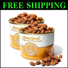 Load image into Gallery viewer, Super Extra-Large Honey Coated Virginia Peanuts - 40 oz Gourmet Snack Delight